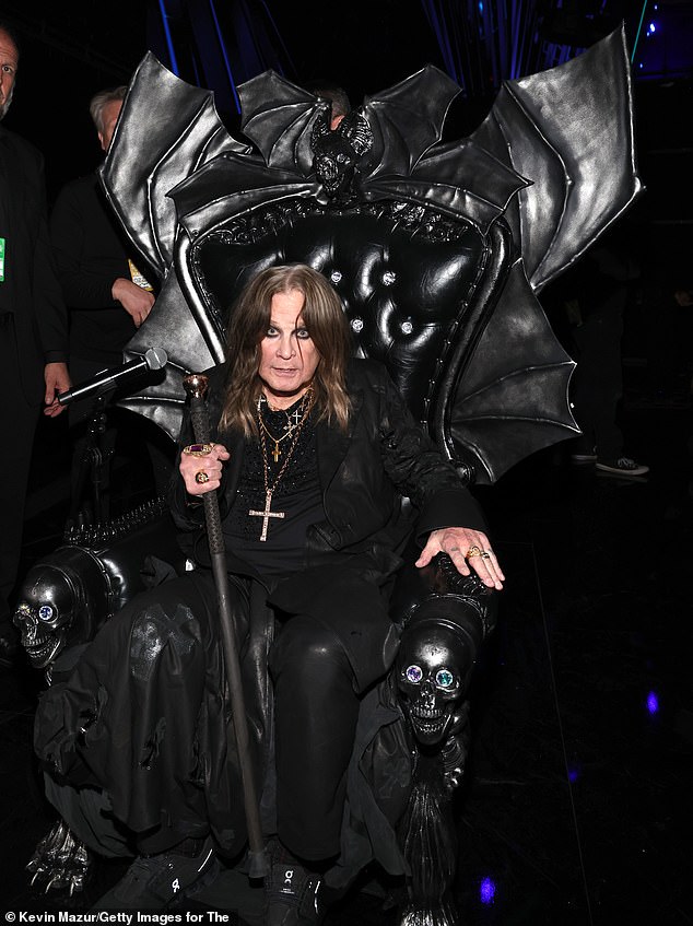 Ozzy (pictured in 2024) has undergone seven surgeries in the past five years, including a fourth spinal operation in September 2023, and has been battling Parkinson's disease