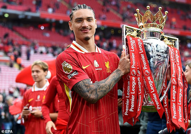 Nunez scored five goals and claimed three assists as the Reds lifted the Premier League title