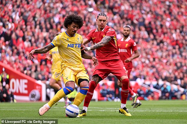 But Nunez only played a bit-part role under Arne Slot, starting just eight times in the league