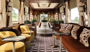 'The Britannic Explorer, A Belmont Train' offers guests a three-night journey through the picturesque landscapes of England and Wales aboard a service boasting 18 'extraordinary' cabins