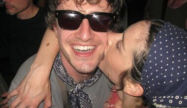 Paul Mescal was bitten by his braless girlfriend Gracie Abrams in a steamy clinch as they partied hard with a group of all-star pals at Glastonbury over the weekend
