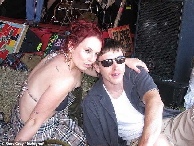 Rose also posed with Harris Dickinson, who will appear in the upcoming Beatles biopic by Sam Mendes alongside Paul