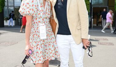 This Morning stars Cat Deeley and Ben Shephard have hot footed it from their ITV show over to the All England Lawn Tennis & Croquet Club for day four of Wimbledon on Thursday