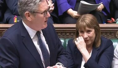 Humiliated Rachel Reeves and Surkeir (who seemed robotically immune)