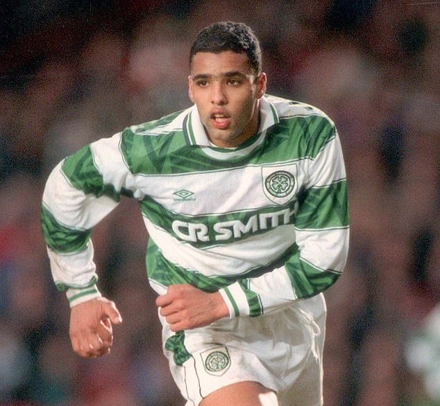 Dutch striker Pierre van Hooijdonk played 92 games for Celtic, scoring 56 goals
