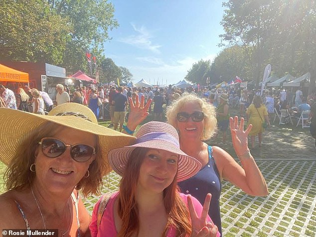 Rosie said she constantly has friends flocking from London to visit and enjoy the seaside and quiet away from the noise of the city