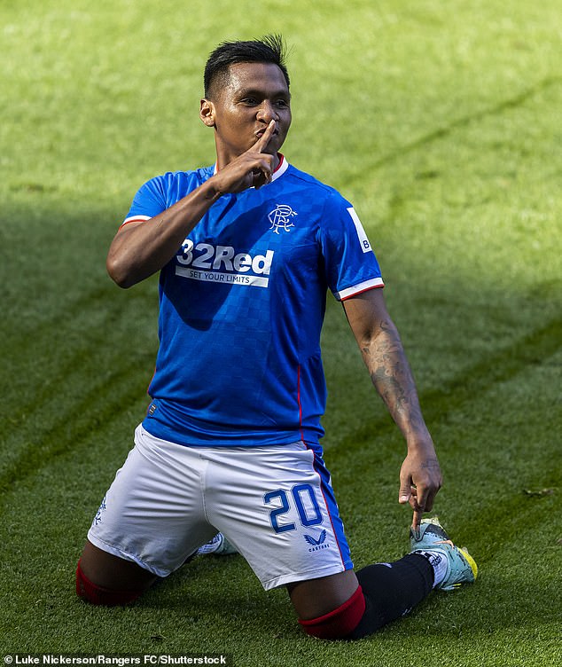 Morelos is Rangers' record European goalscorer with 29 goals in continental competition