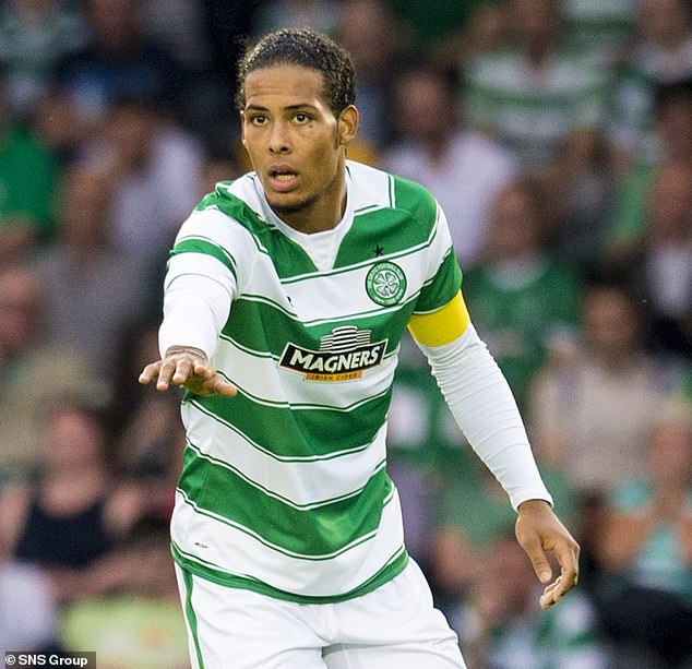Virgil van Dijk was a majestic presence during his two years at Celtic