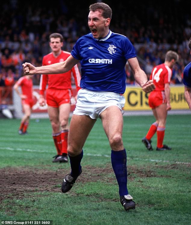Terry Butcher won three titles and two League Cups for Rangers after signing from Ipswich