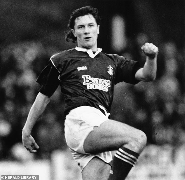 Nomadic English striker Simon Stainrod helped Falkirk to the First Division title in 1991