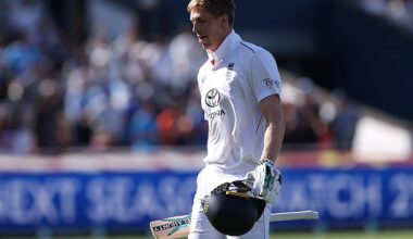 England lost three early top-order wickets and ended day two on 77-3, 510 runs behind India