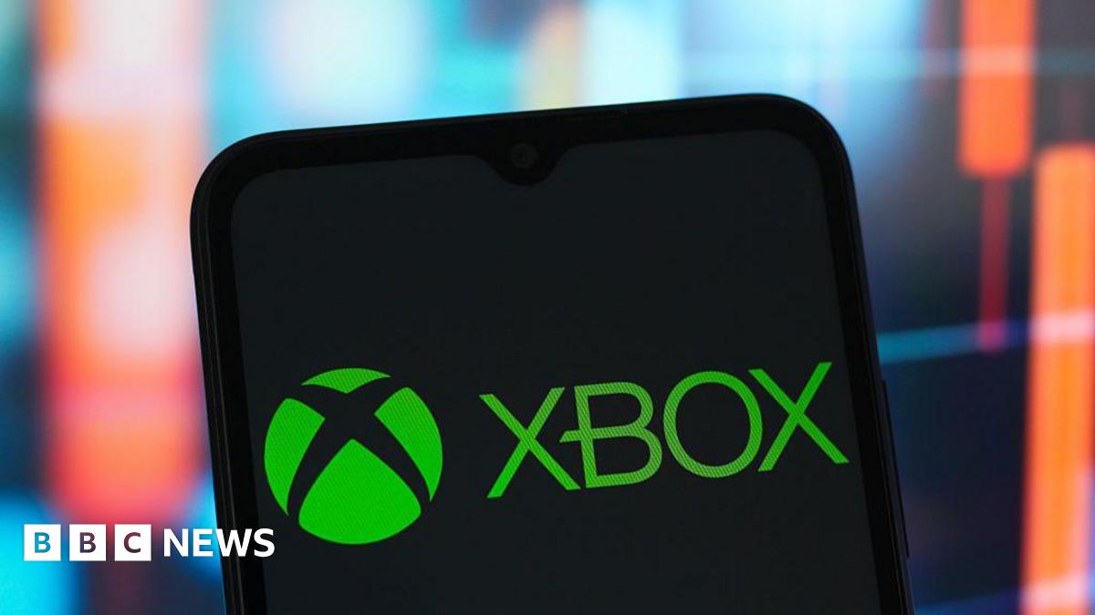 Xbox logo displayed on a smartphone screen