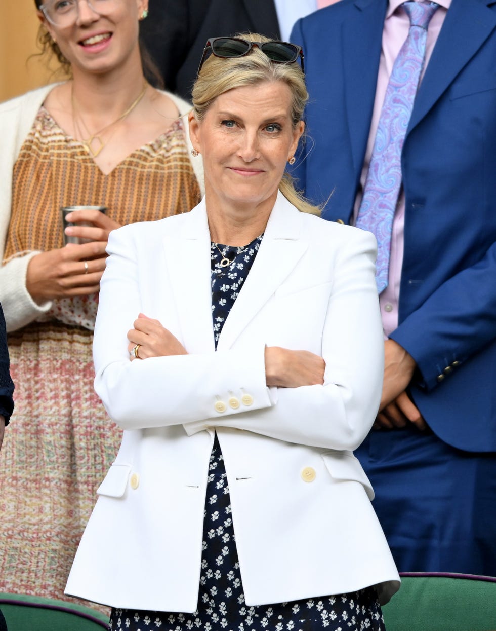 Celebrity Sightings At Wimbledon 2025 - Day 8