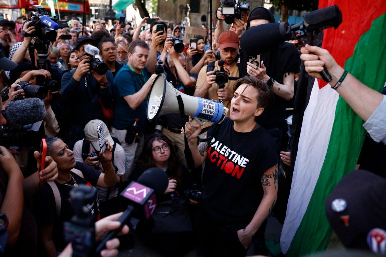 Palestine Action protest