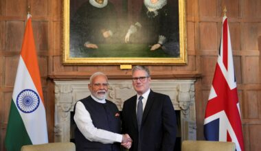UK and India sign free trade agreement during Modi visit | International Trade News