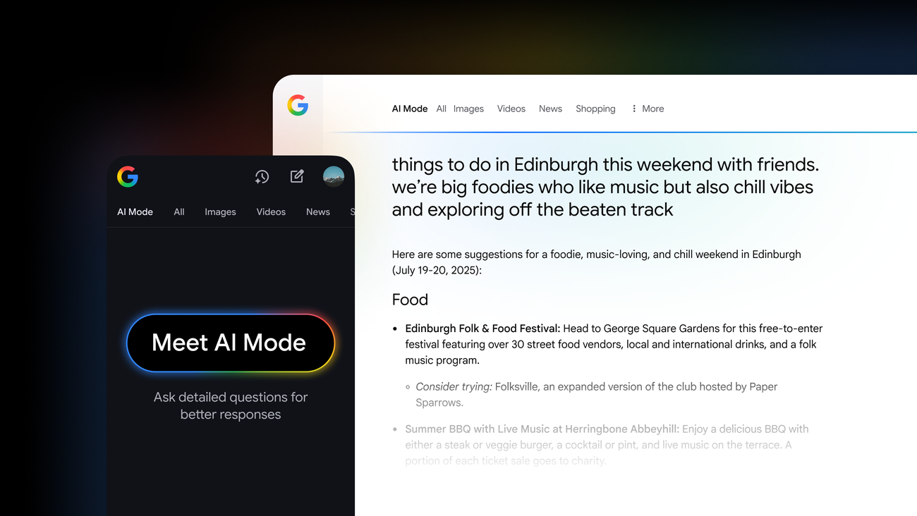 AI Mode now available on Google Search in the UK