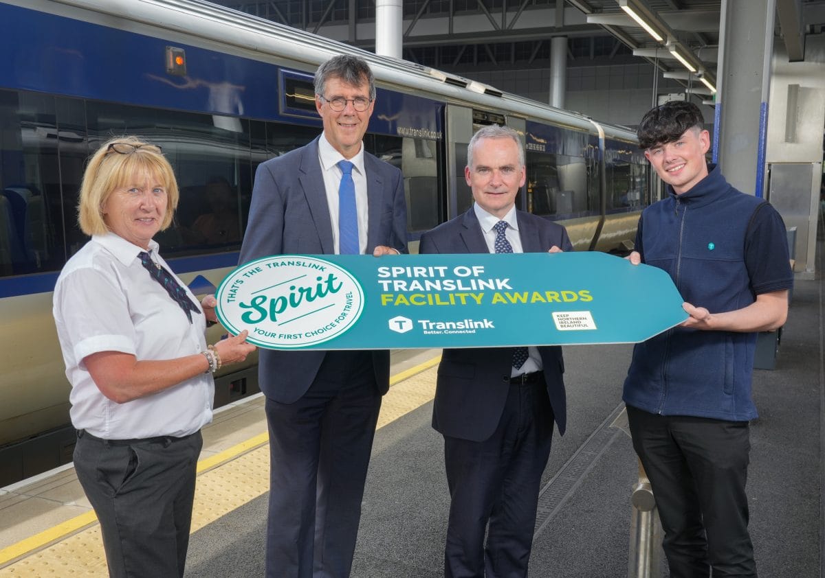 Bus & Rail Facilities Across Northern Ireland Enter 2025 SPIRIT Of Translink Awards