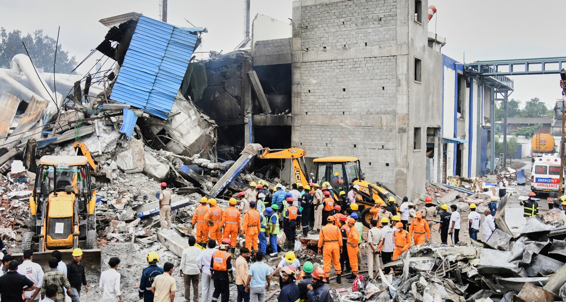 Death toll rises to 36 after India pharmaceutical factory blast, fire | Workers' Rights News