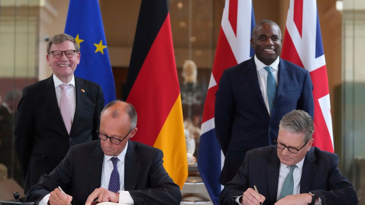 UK and Germany sign first bilateral treaty since WWII, focusing on defence | International Trade News