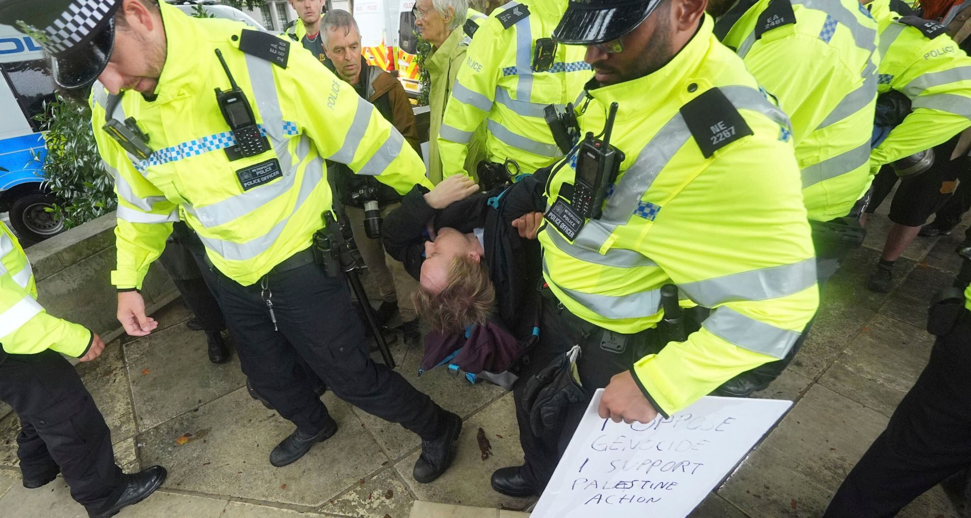Protests held across UK supporting banned Palestine Action despite arrests | Protests News