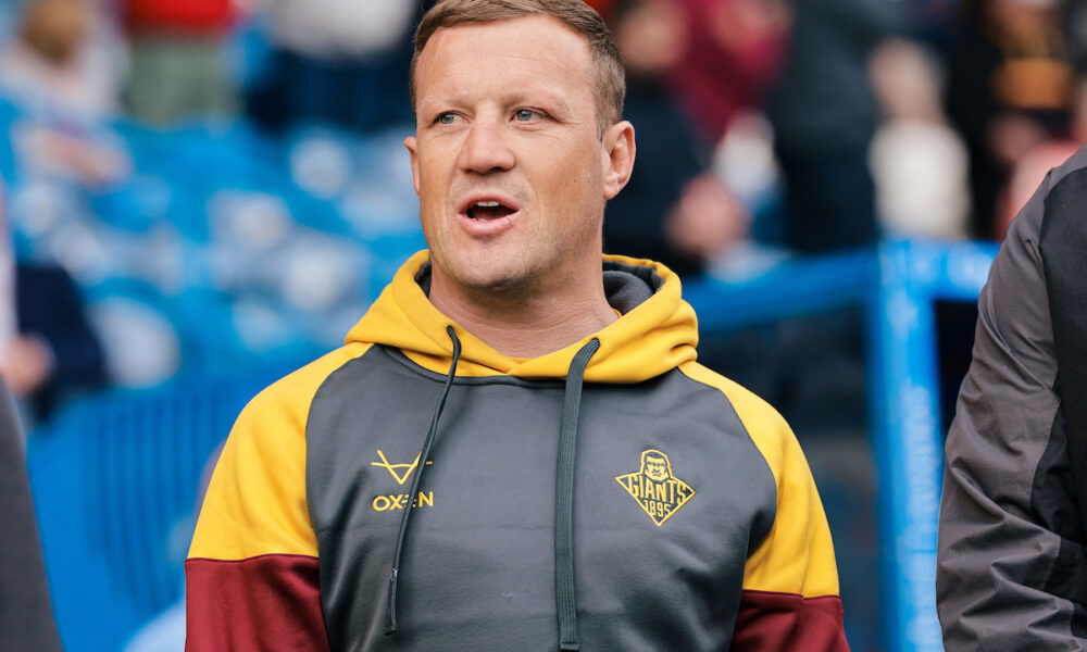 Huddersfield Giants boss Luke Robinson