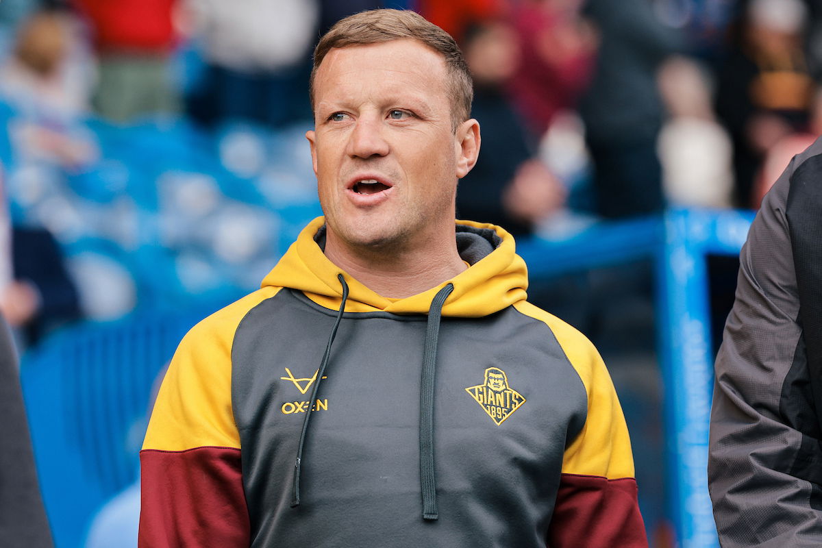 Huddersfield Giants boss Luke Robinson