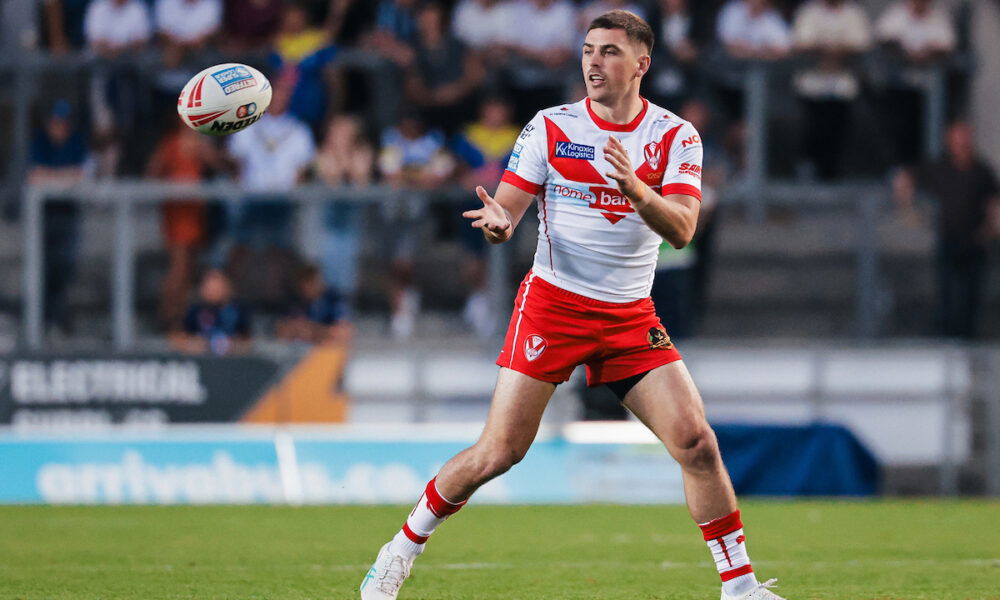 Former St Helens man Lewis Dodd now in the NRL