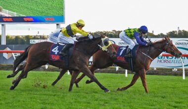 Caitlyns Wish wins Group 1 Turf Bar Sprint at Te Rapa