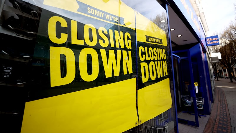 Nearly 850 Northern Ireland businesses ‘on verge of imminent collapse’ says report