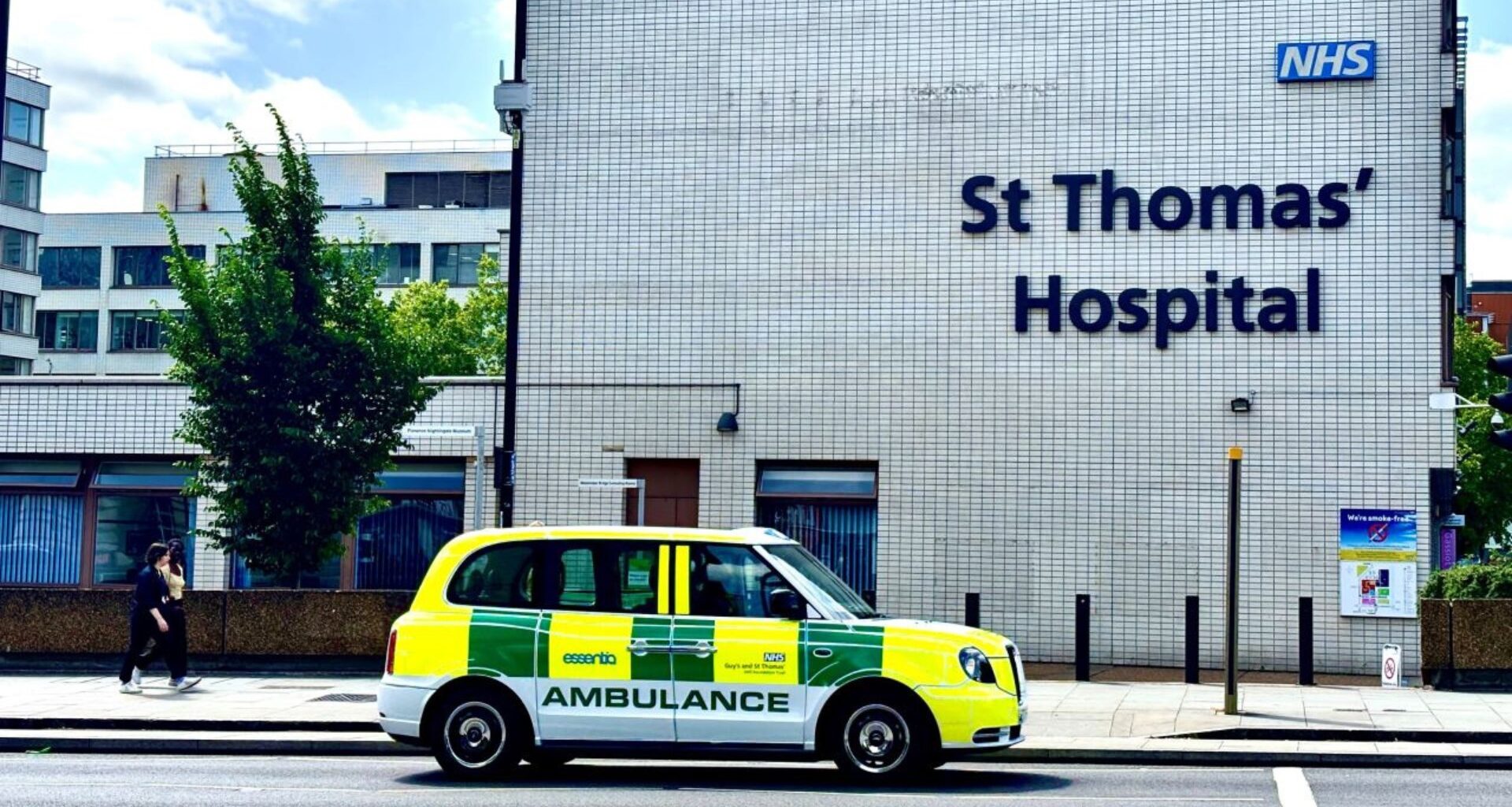NHS Trust trials greener patient transport with reimagined London cab