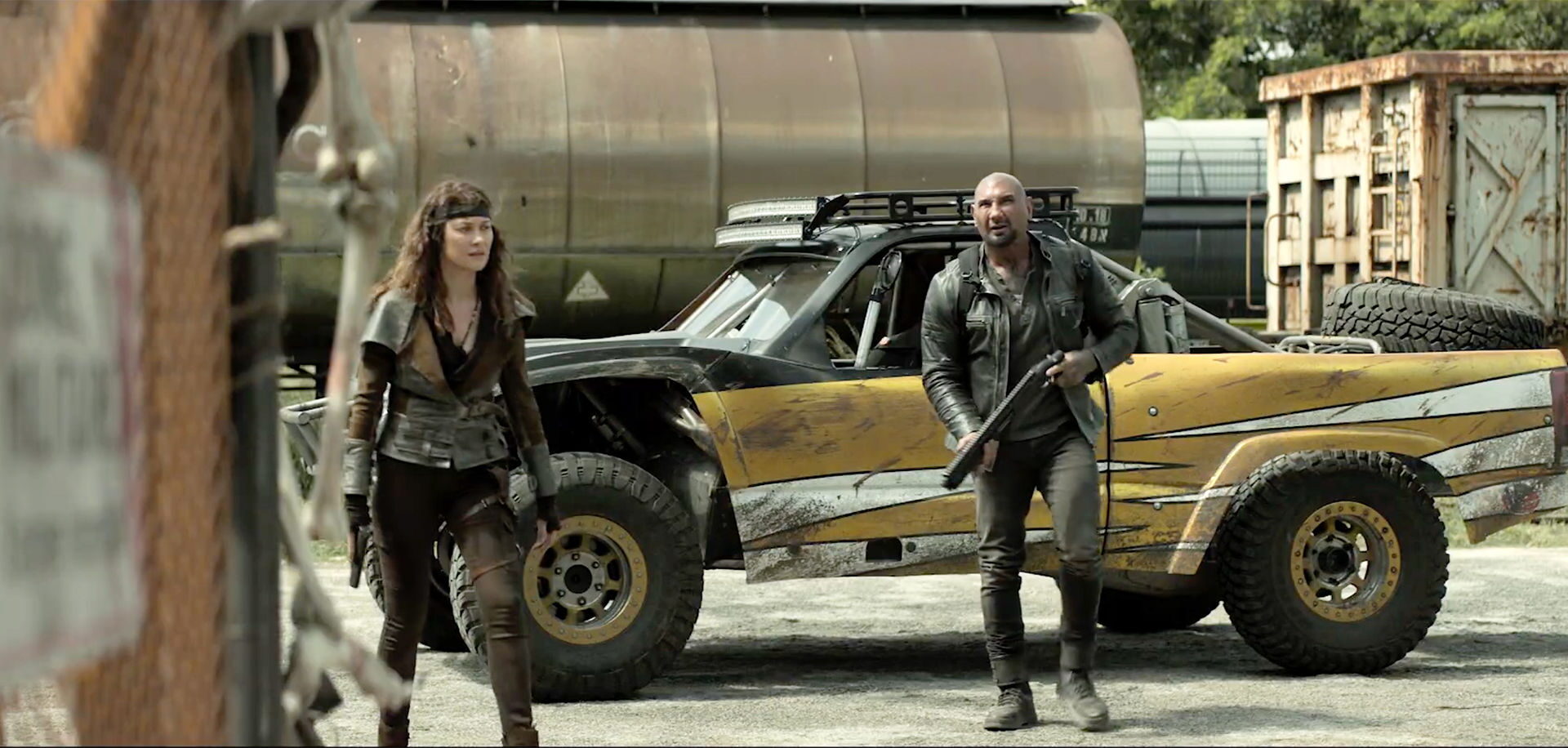 Post-Apocalyptic Action Thriller 'Afterburn' Trailer with Dave Bautista
