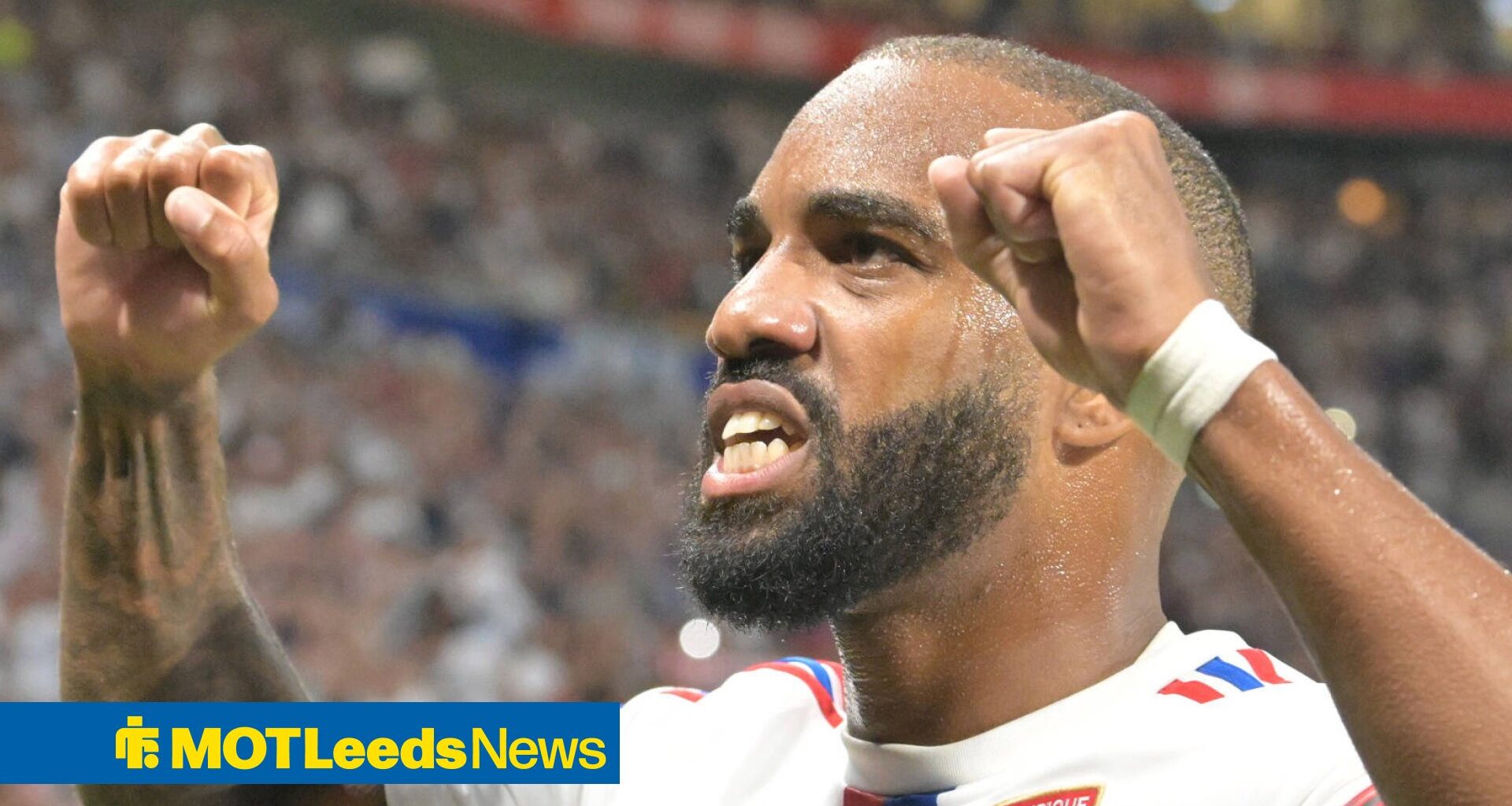 Alex Lacazette sends message as Leeds United transfer officially confirmed