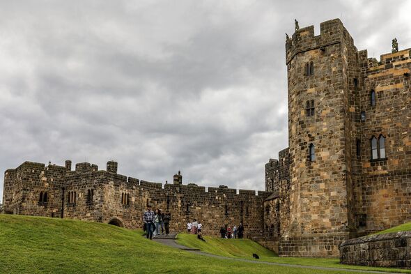 Alnwick Castle featured in the first two Harry Potter films
