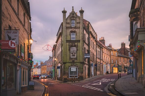 Alnwick has one of the 'finest streetscapes of any town in the UK'