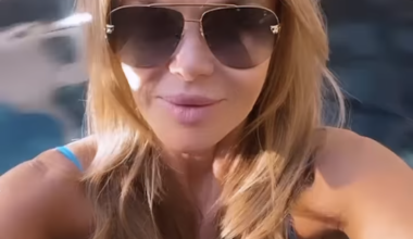 Amanda Holden In Bikini Is "Soaking It All Up" On Vacation — Celebwell