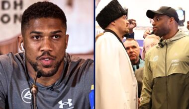 Anthony Joshua Gives Bizarre Response When Asked To Predict Usyk vs Dubois After Losing To Both