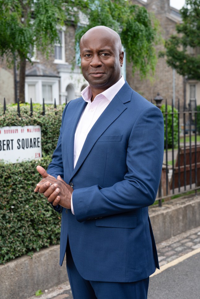 Anthony in the Square in EastEnders