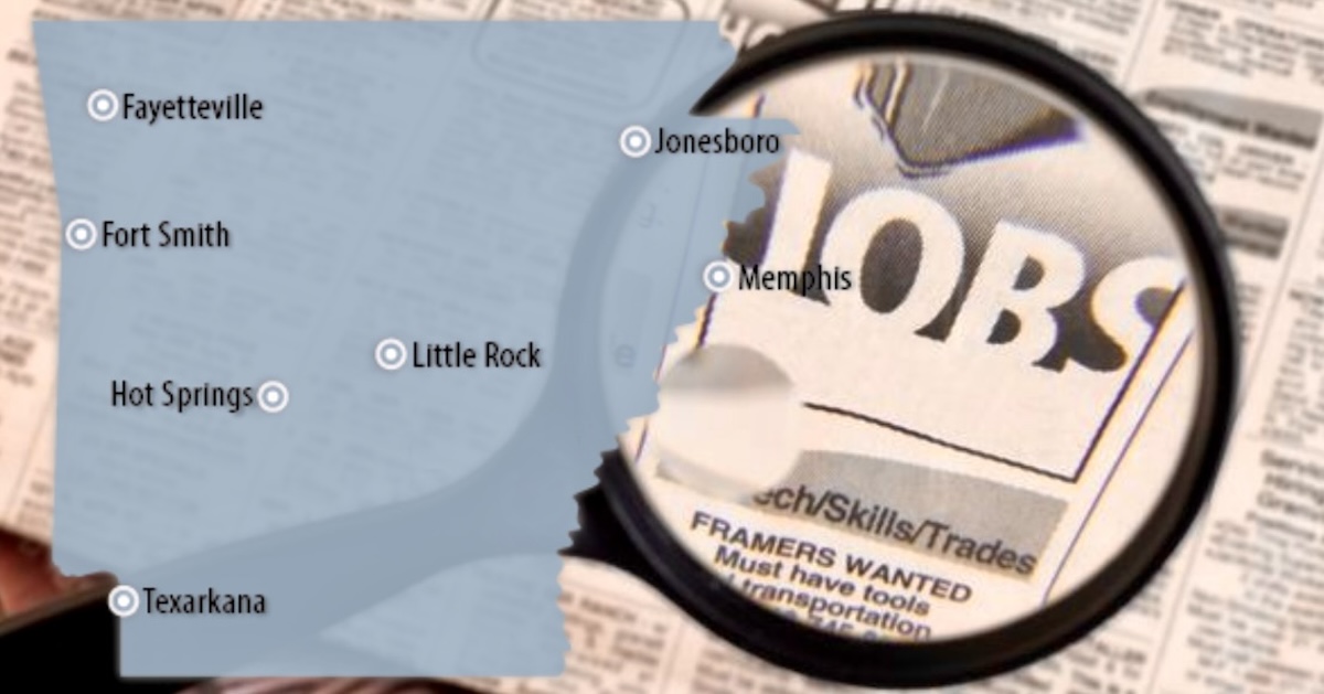 Most Arkansas metro areas post job gains in May