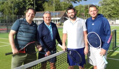 Burnham's Avenue Tennis Club celebrates league success and drama-filled season finale