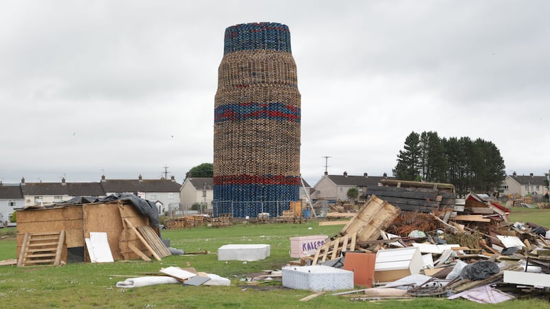 Tesco orders loyalist bonfire investigation at Scottish pallet depot 
