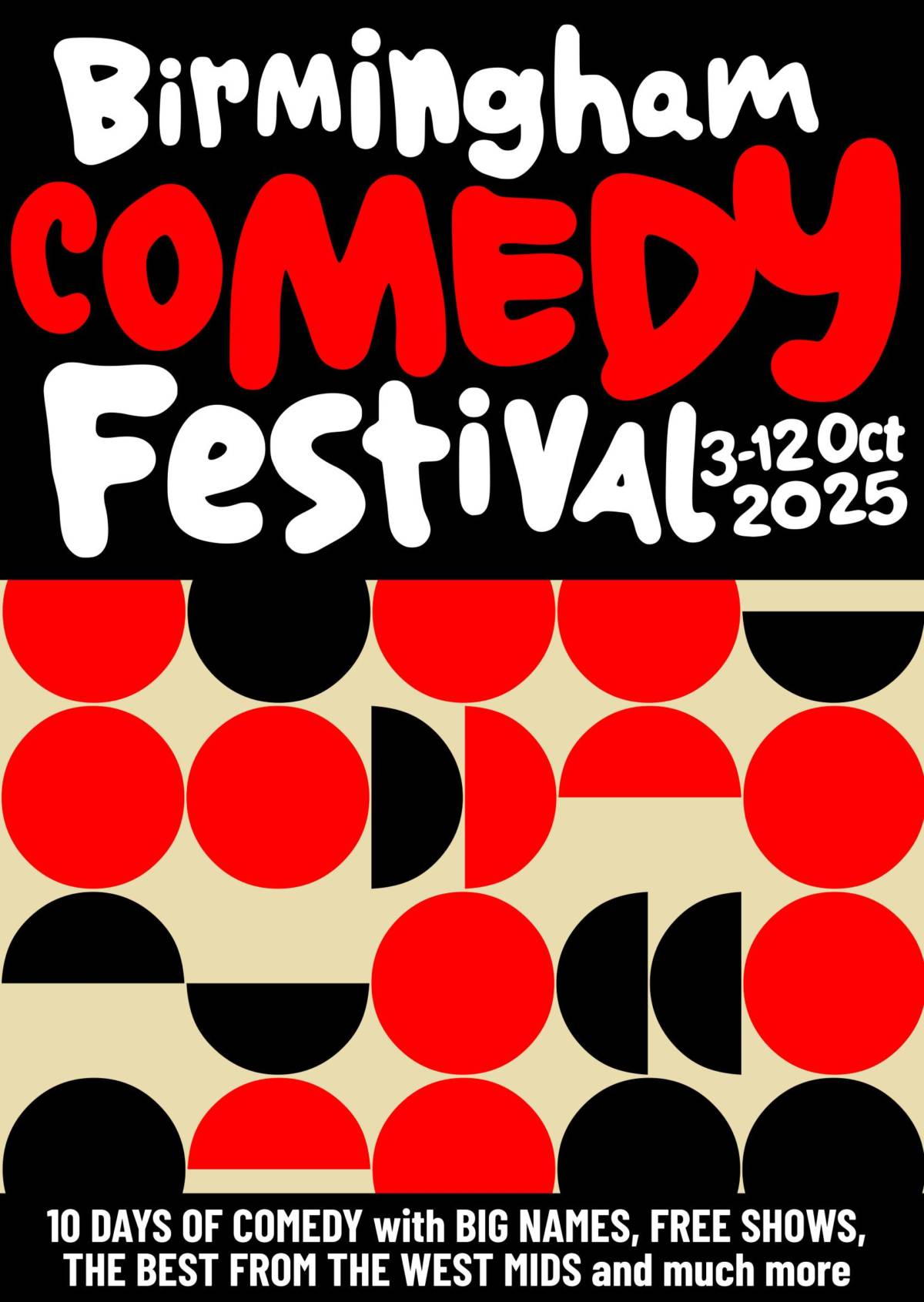 Birmingham Comedy Festival poster