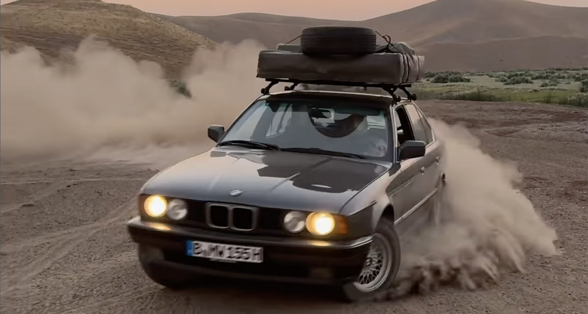 This Guy’s Casually Driving His Old BMW 5 Series From Germany to Asia and Back