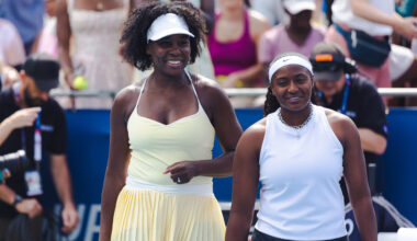 Venus wins in doubles, Mboko climbs as D.C. heats up