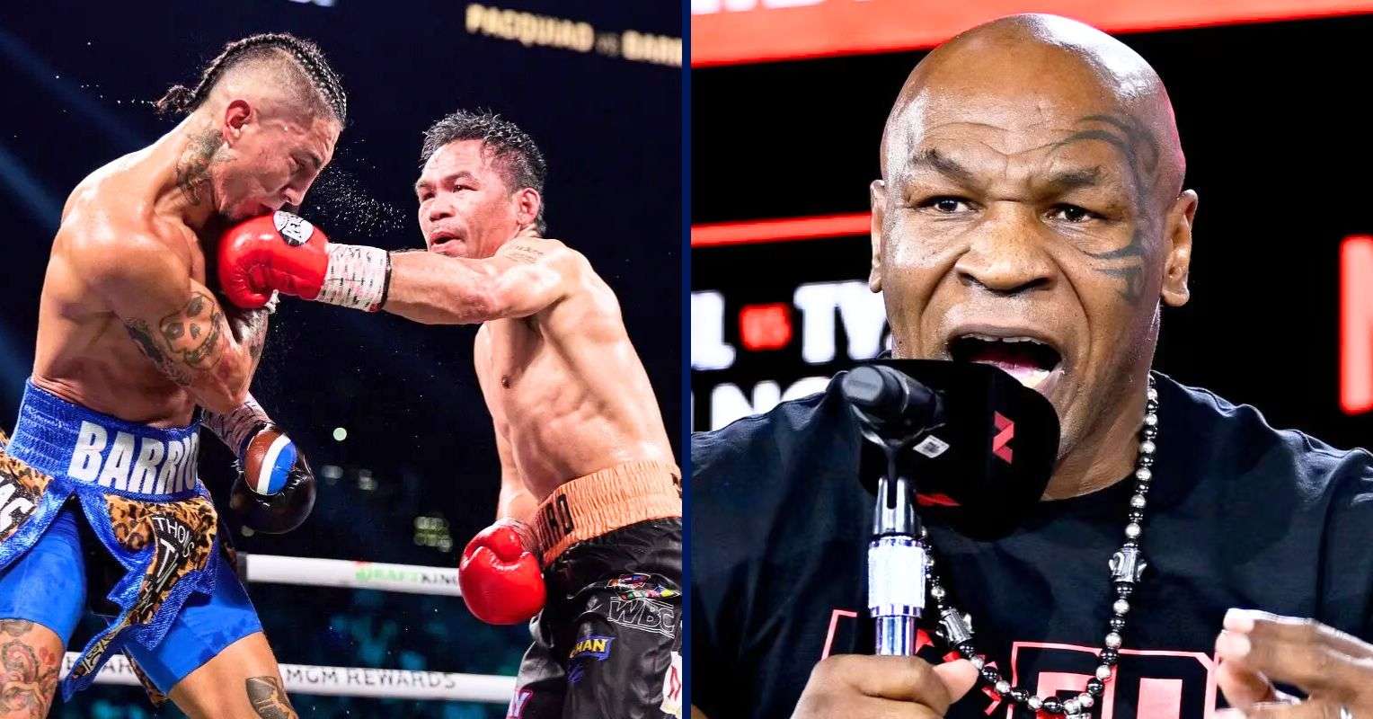 Mike Tyson Sums Up Manny Pacquiao’s Comeback Performance Against Mario Barrios In Just 2 Words