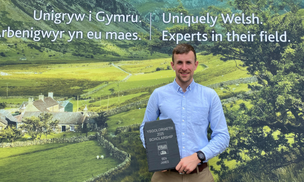 New HCC Scholar Seeks Practical Sustainability Solutions for Farmers in Wales