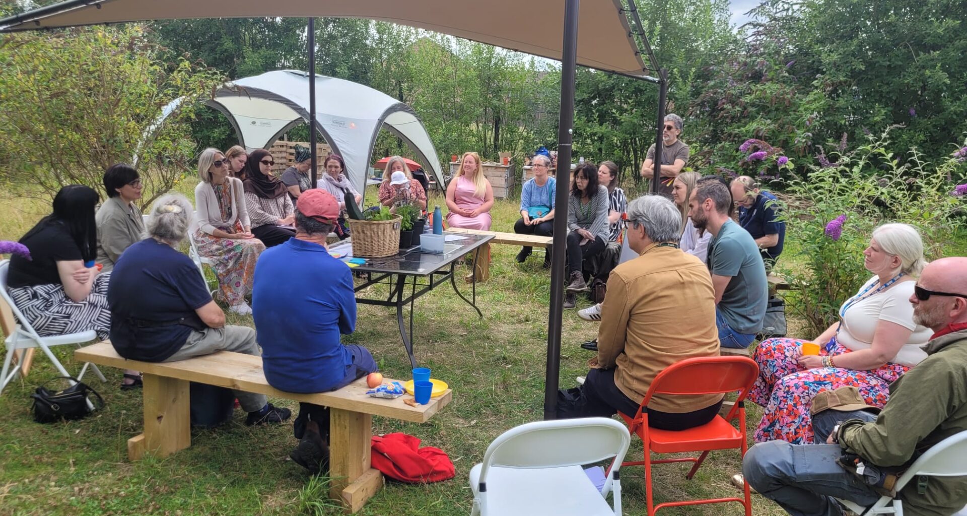 Forgotten corner of Birkenhead is transformed into thriving wellbeing garden