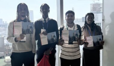 Birmingham L R Yahya Abdalla Mahir Aden Siyam Uddin Faith Benneh Ntow Aon’s work experience programme creates jobs for Birmingham students