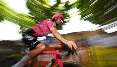 BOLLENE, FRANCE - JULY 23: Ben Healy of Ireland and Team EF Education - EasyPost prior to the 112th Tour de France 2025, Stage 17 a 160.4km stage from Bollene to Valence / #UCIWT / on July 23, 2025 in Bollene, France. (Photo by Dario Belingheri/Getty Images)