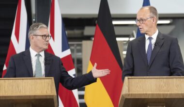 U.K., Germany sign friendship treaty, deepening ties in face of threats