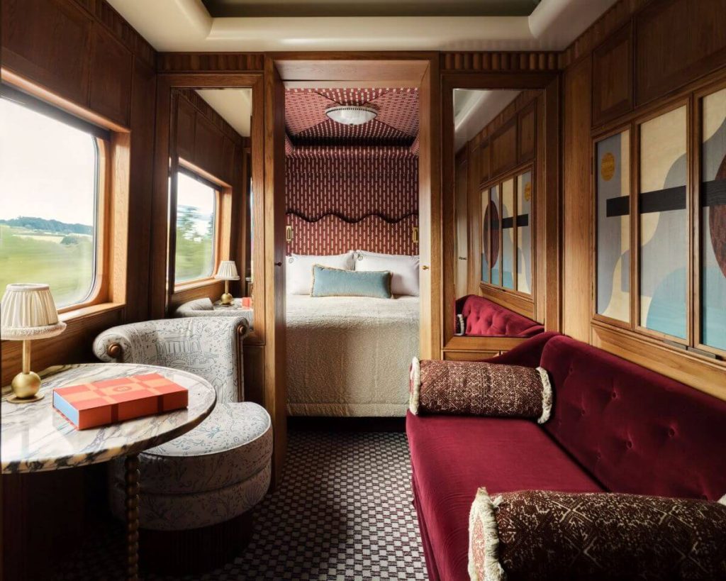 Britannic Explorer Valerian Grand Suite Living Room Bedroom